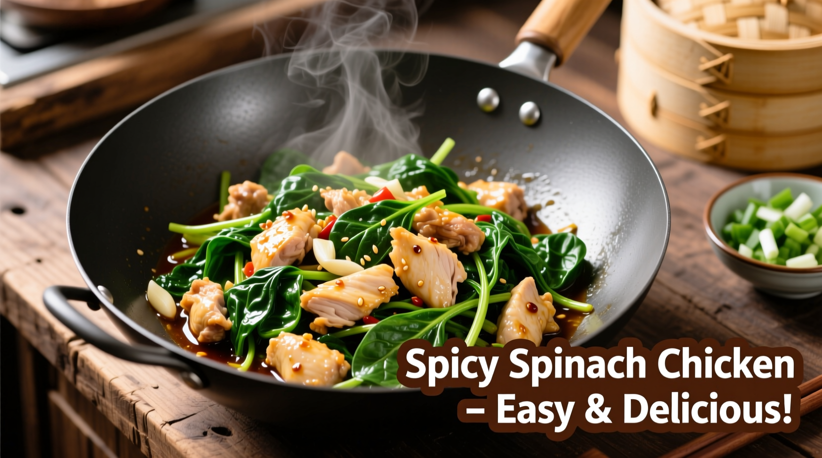 Perfect Spinach Chicken Recipe: Ready in 30 Minutes