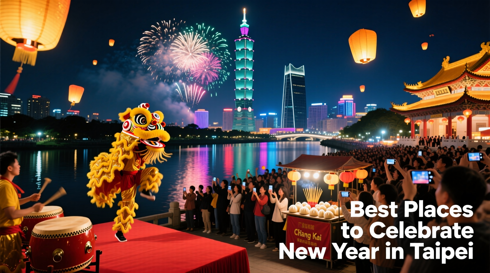 where to celebrate new year in taipei