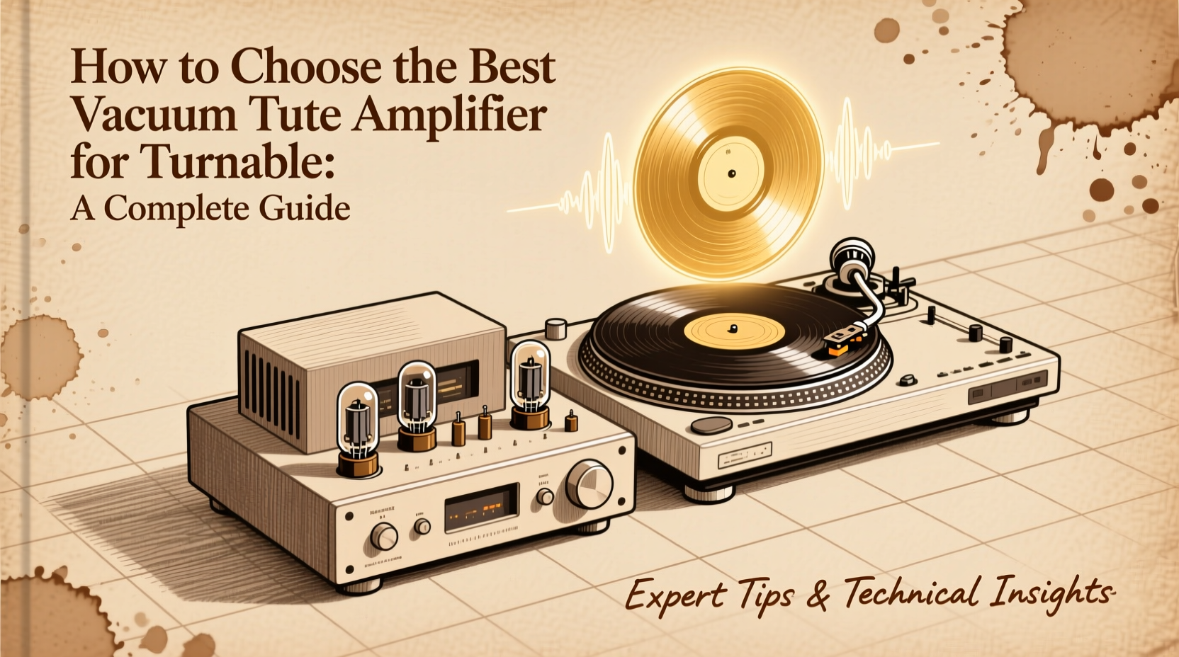 vacum tube amplier for turn table