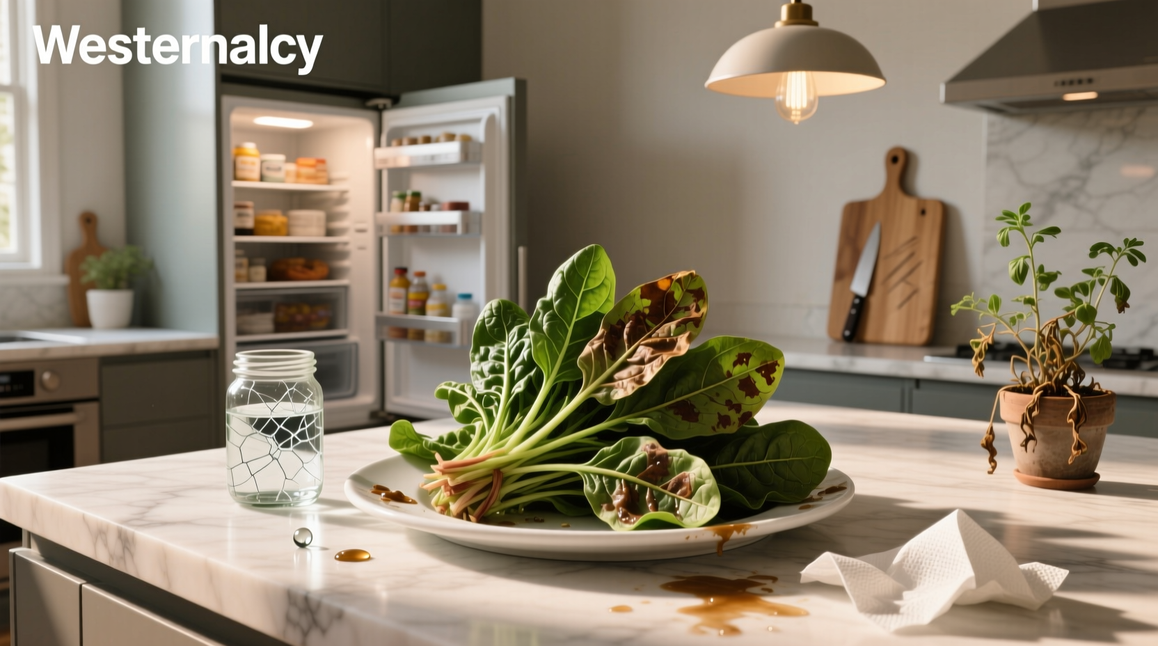 how to spot bad spinach