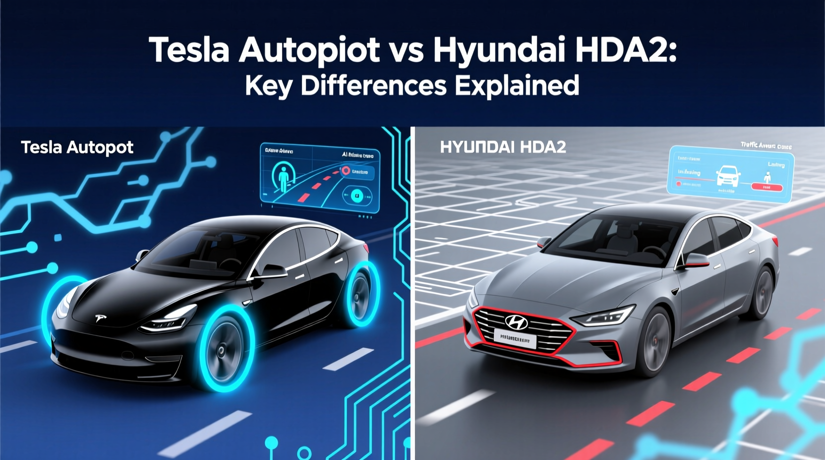 tesla autopilot vs hyundai hda2