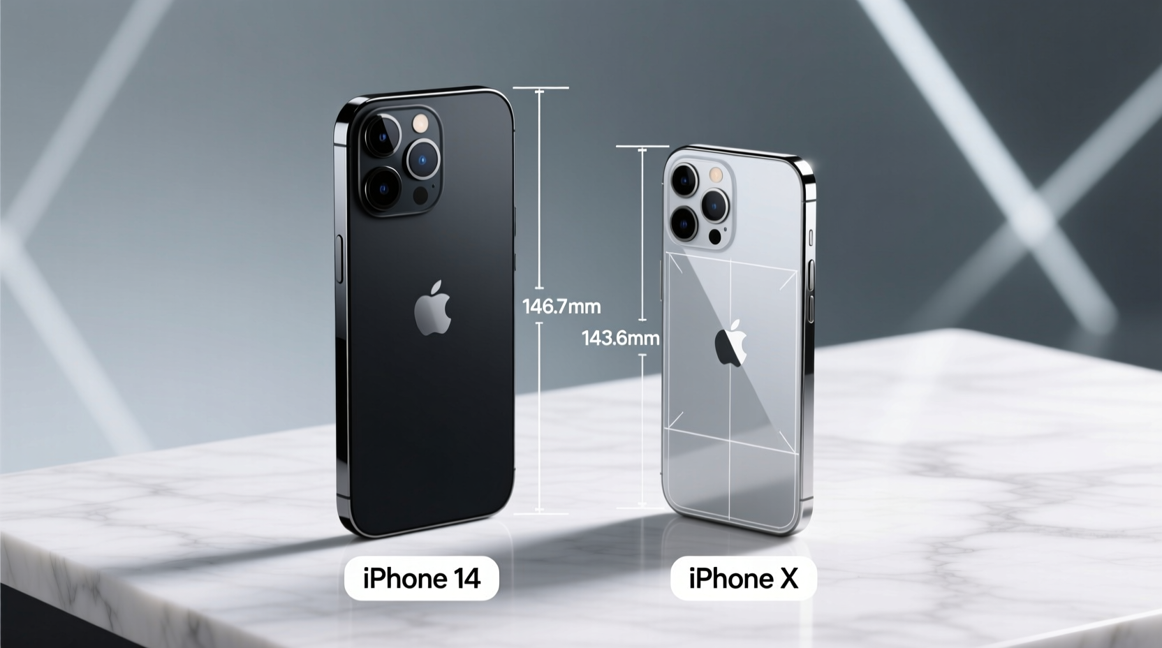 is the iphone 14 really that much bigger than the iphone x should i upgrade