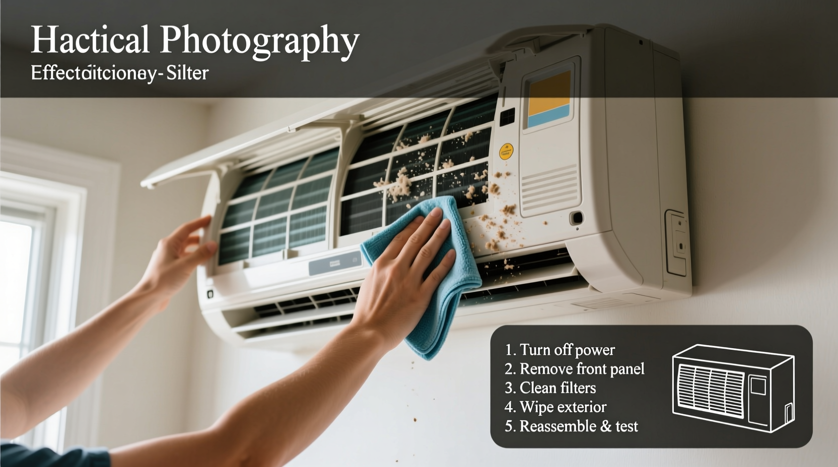 how to clean a window air conditioner practical and effective tips