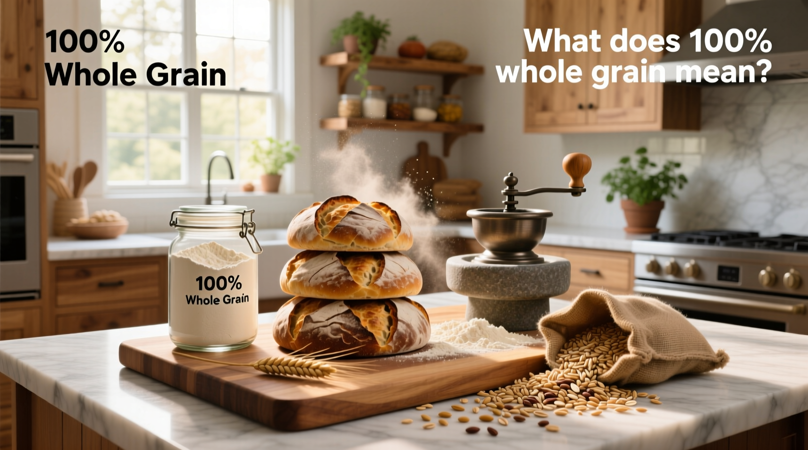 100% whole grain flour guide