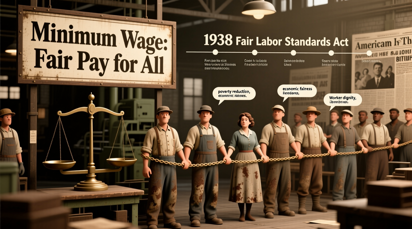 why was minimum wage established history key objectives