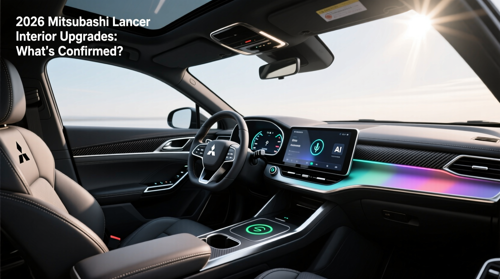 2026 lancer interior upgrades