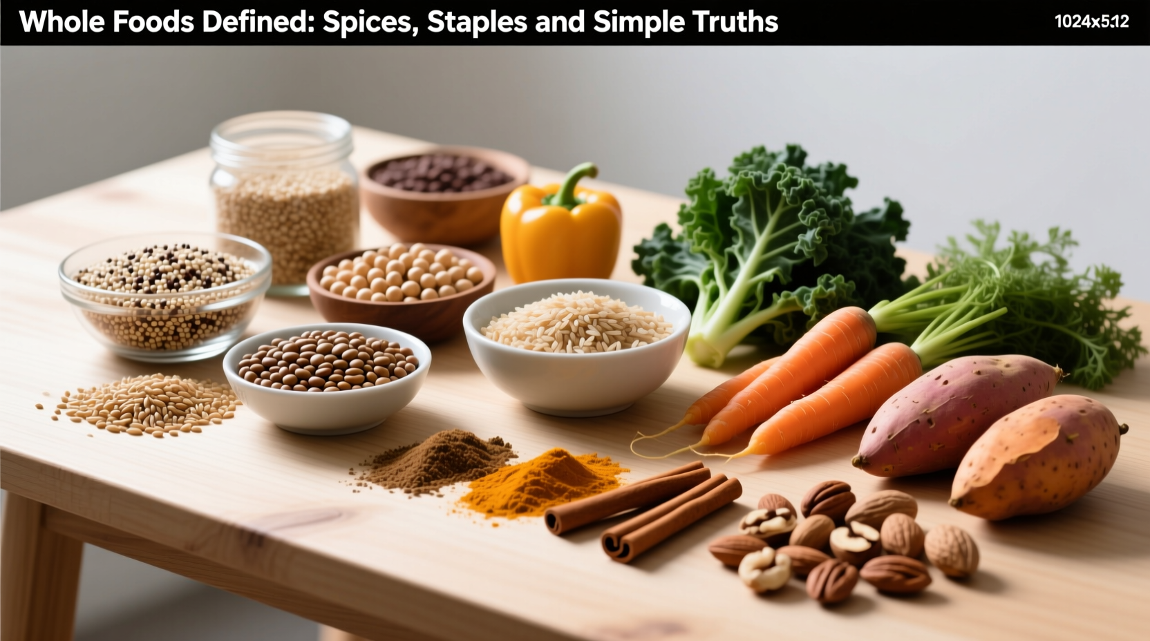 Whole Foods Defined: Spices, Staples and Simple Truths