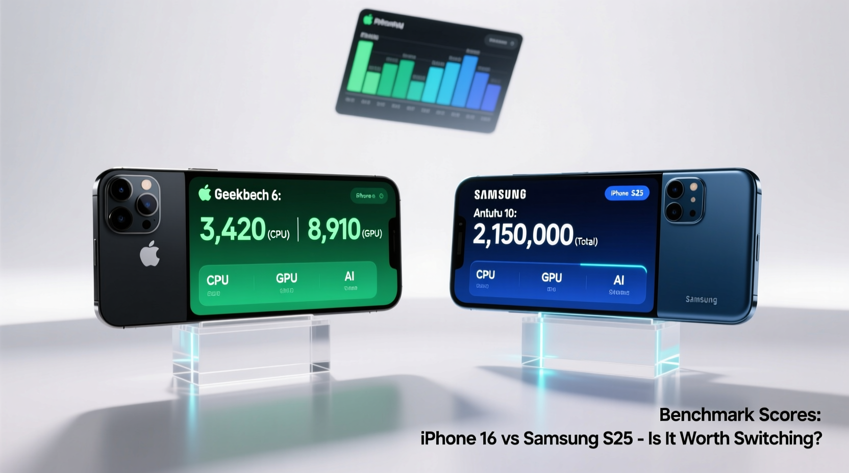 iphone 16 vs samsung s25 are the benchmark scores worth switching