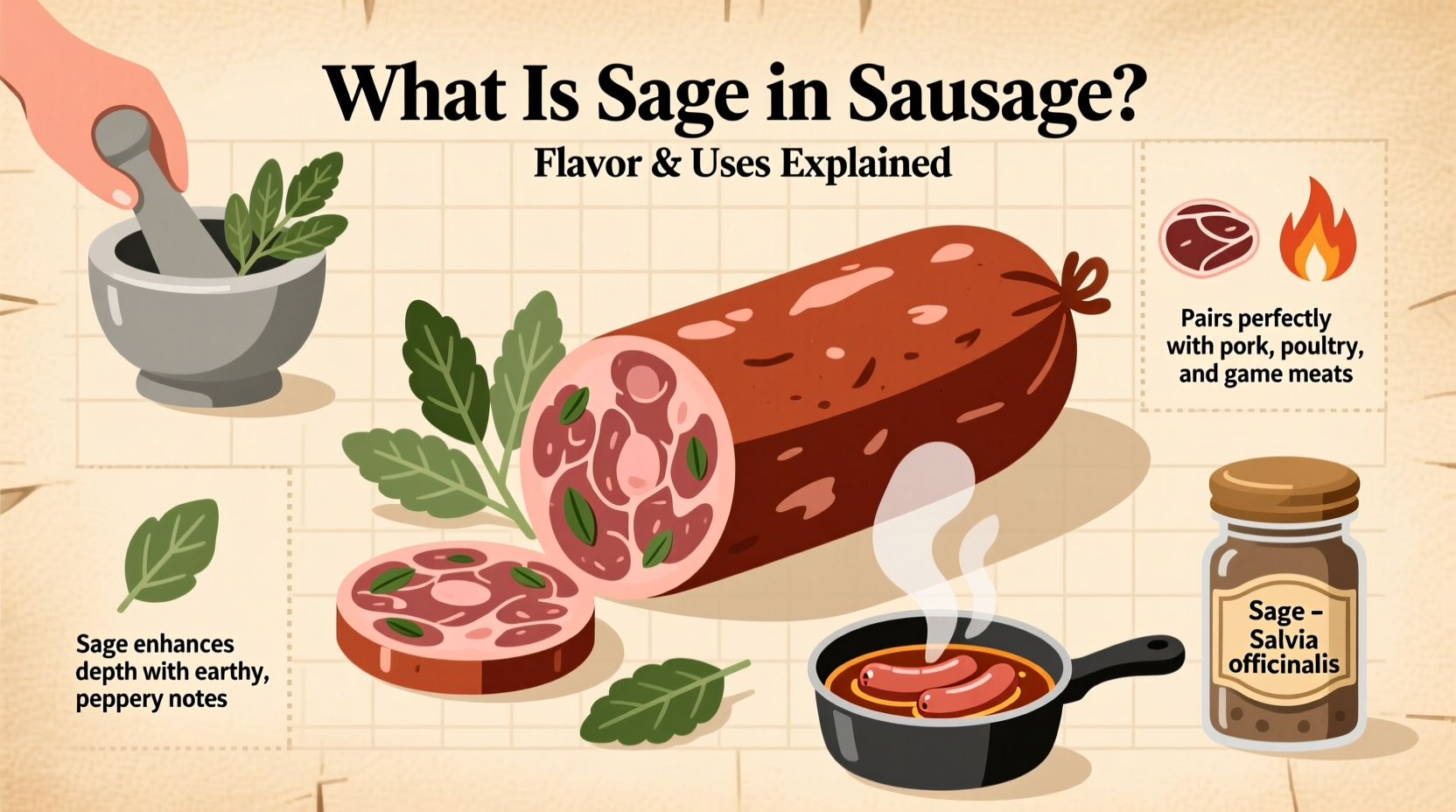 What Is Sage in Sausage? Flavor & Uses Explained