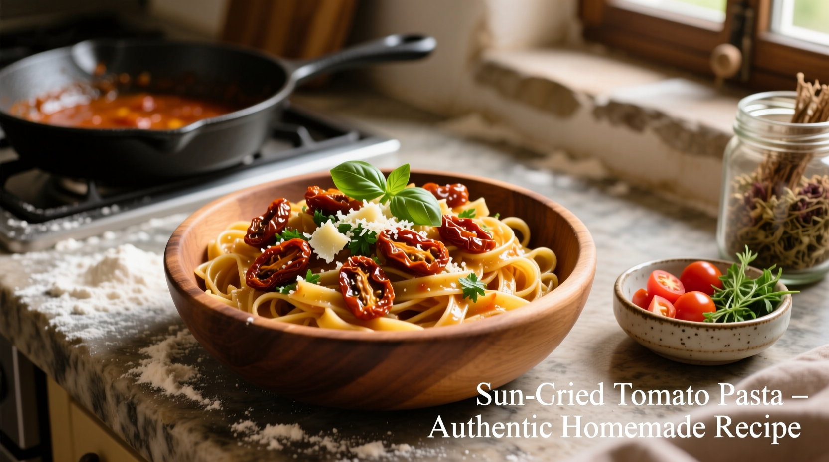 Perfect Sun Dried Tomato Pasta Recipe in 25 Minutes