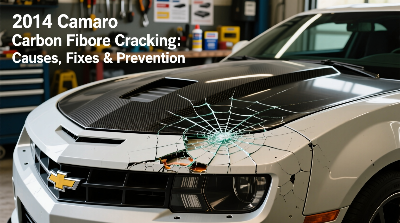 2014 camaro carbon fiber cracking