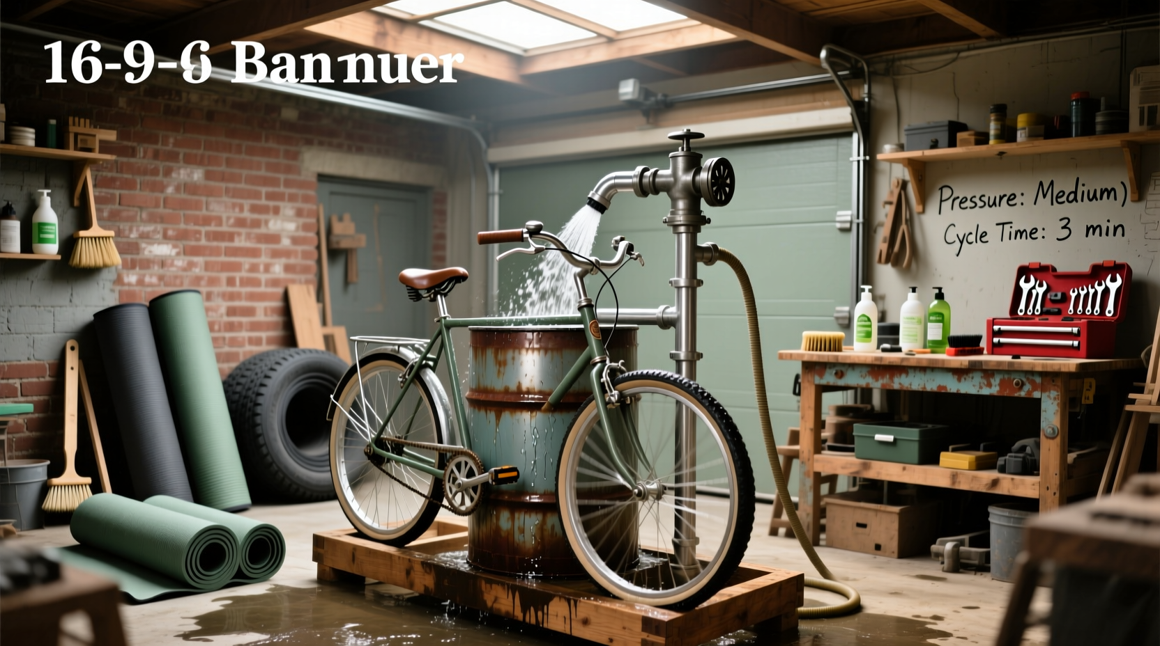 How to Build a Pedal-Powered Washing Machine at Home