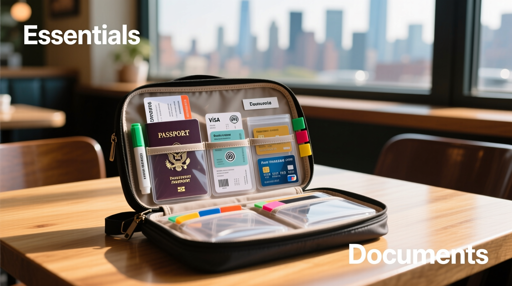 mastering travel document organization practical tips for using a passport bag efficiently