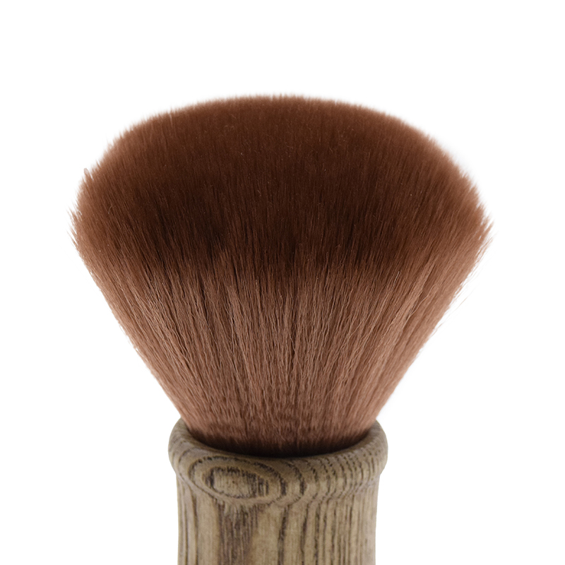 Vintage Neck Brush Barber Dust Hair Cleaning Brush Wood Handle Hair Styling Tools Hairdressing Accessories Neck Brush