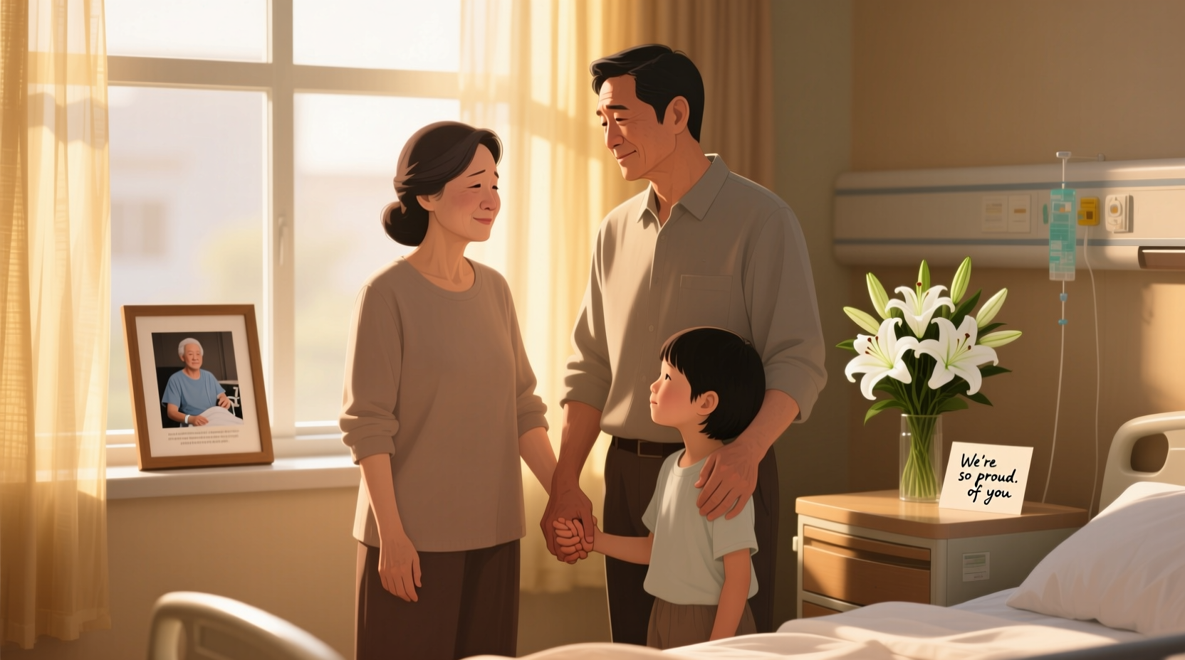 end of cancer treatment gift ideas for supportive family