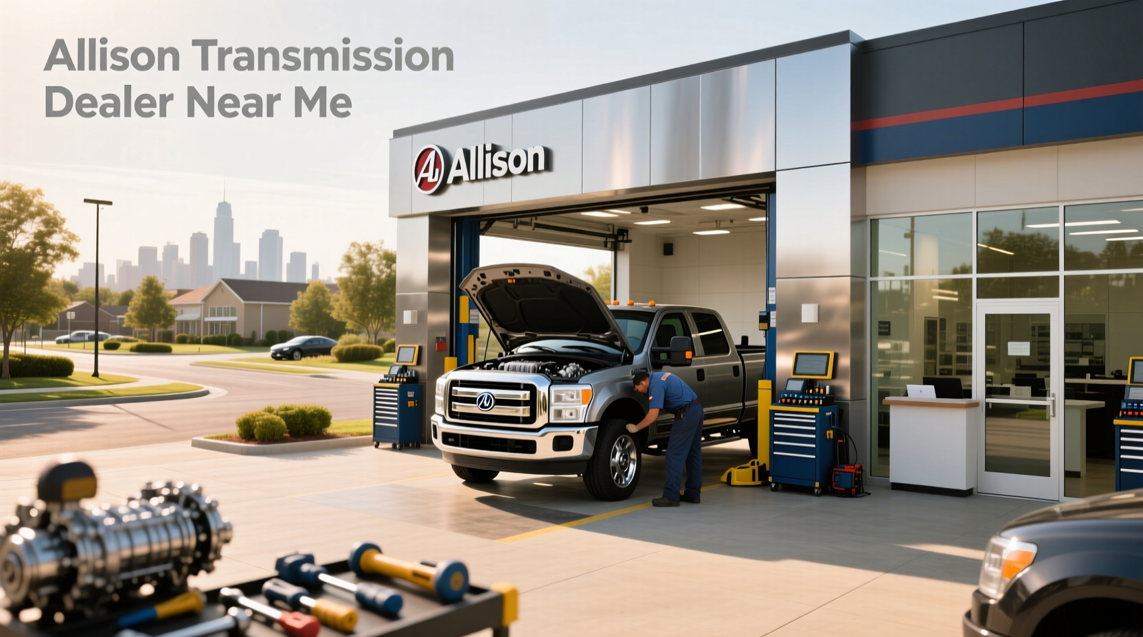How to Find a Certified Allison Transmission Dealer Near Me