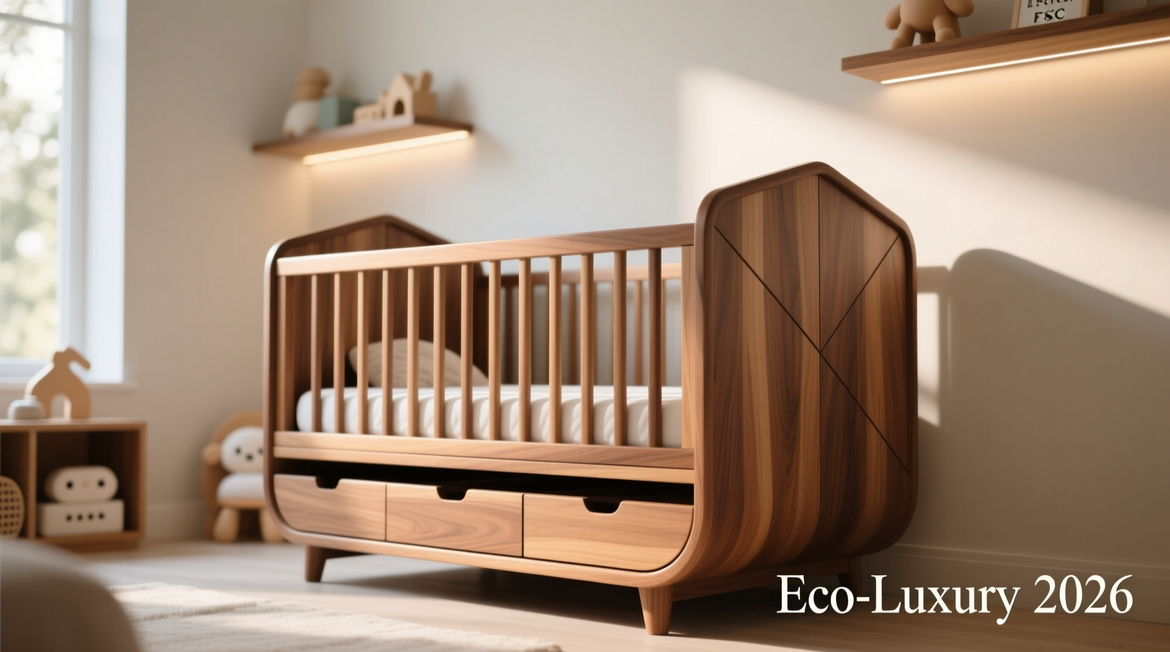 How to Choose the Best Luxury Modern Wooden Baby Crib for Kids' Rooms ...