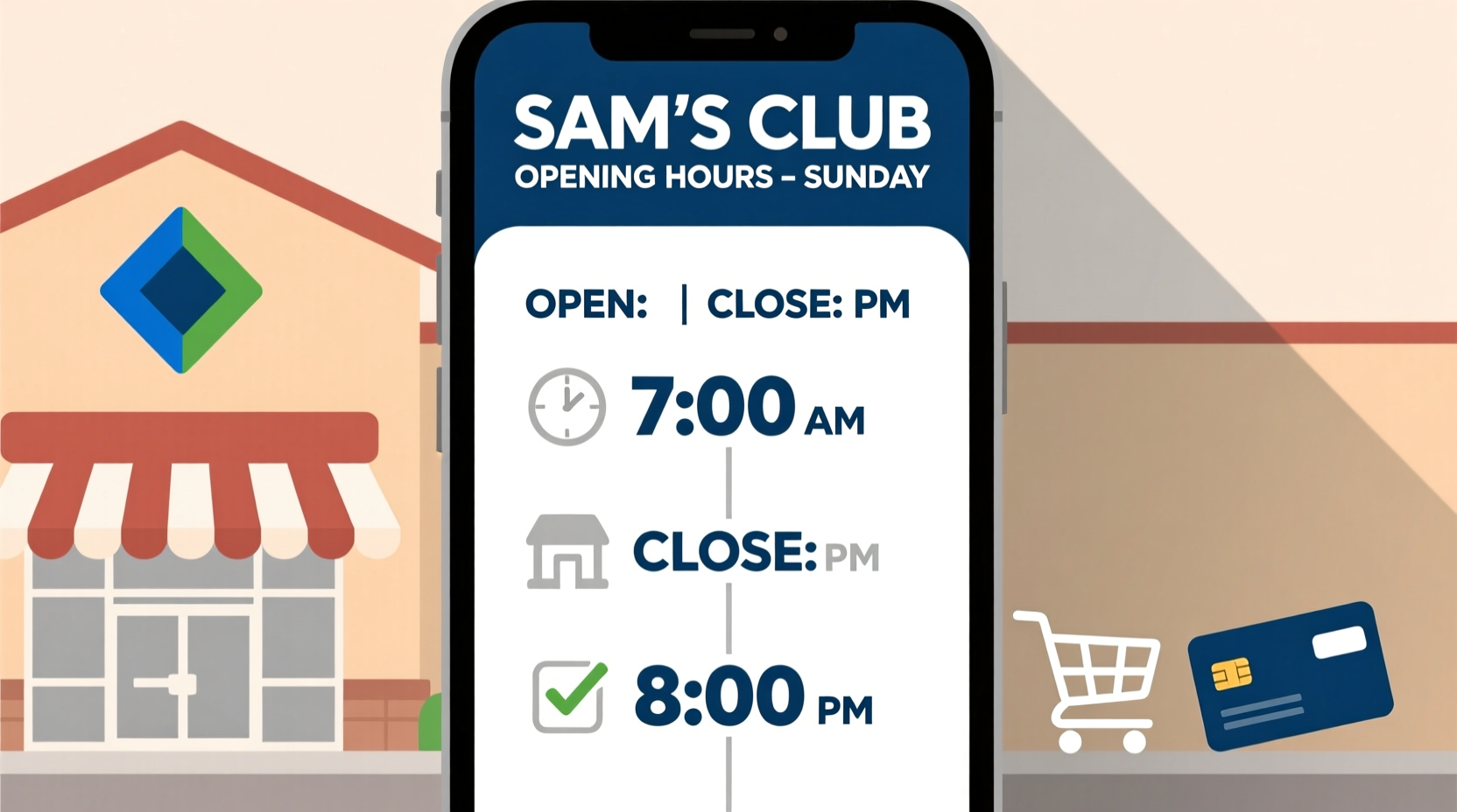 what time is sams open on sunday