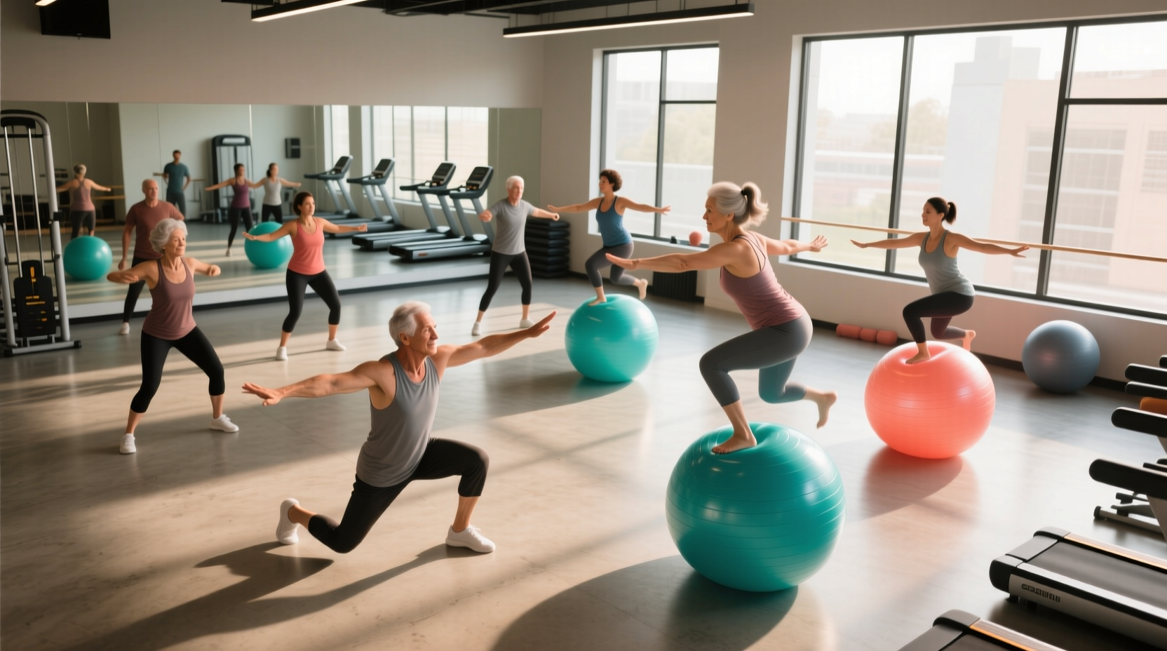 aerobic ball exercises for core cardio