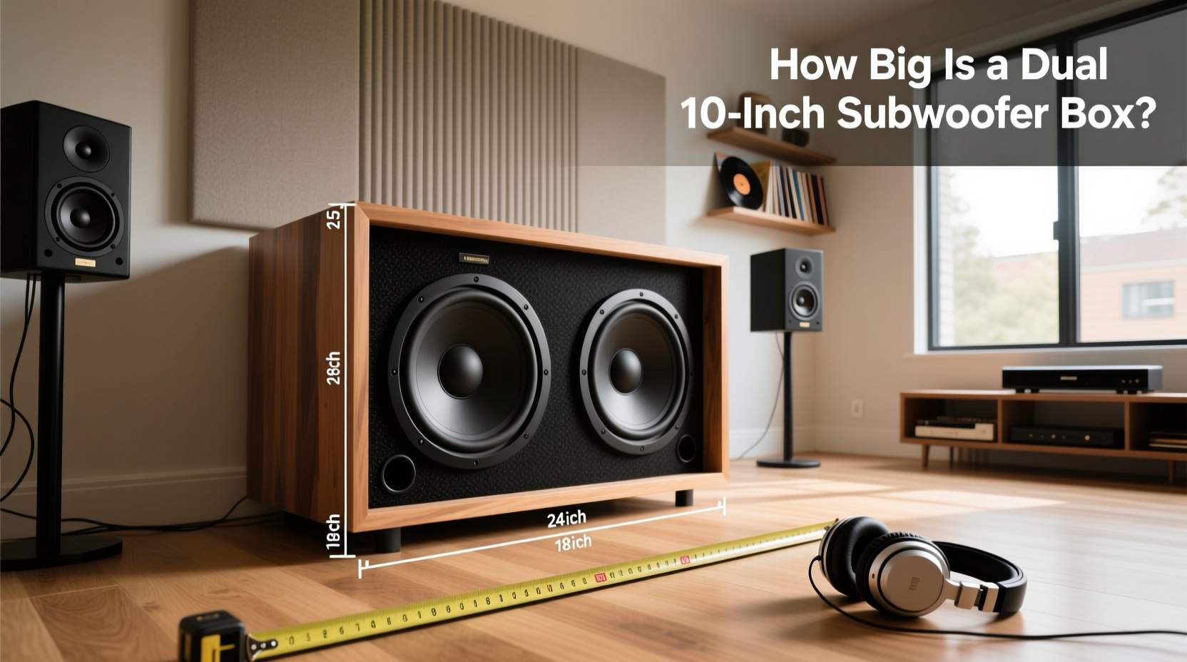 How to Choose a Dual 10 Inch Subwoofer Box, How Big Is It? Buying Guide