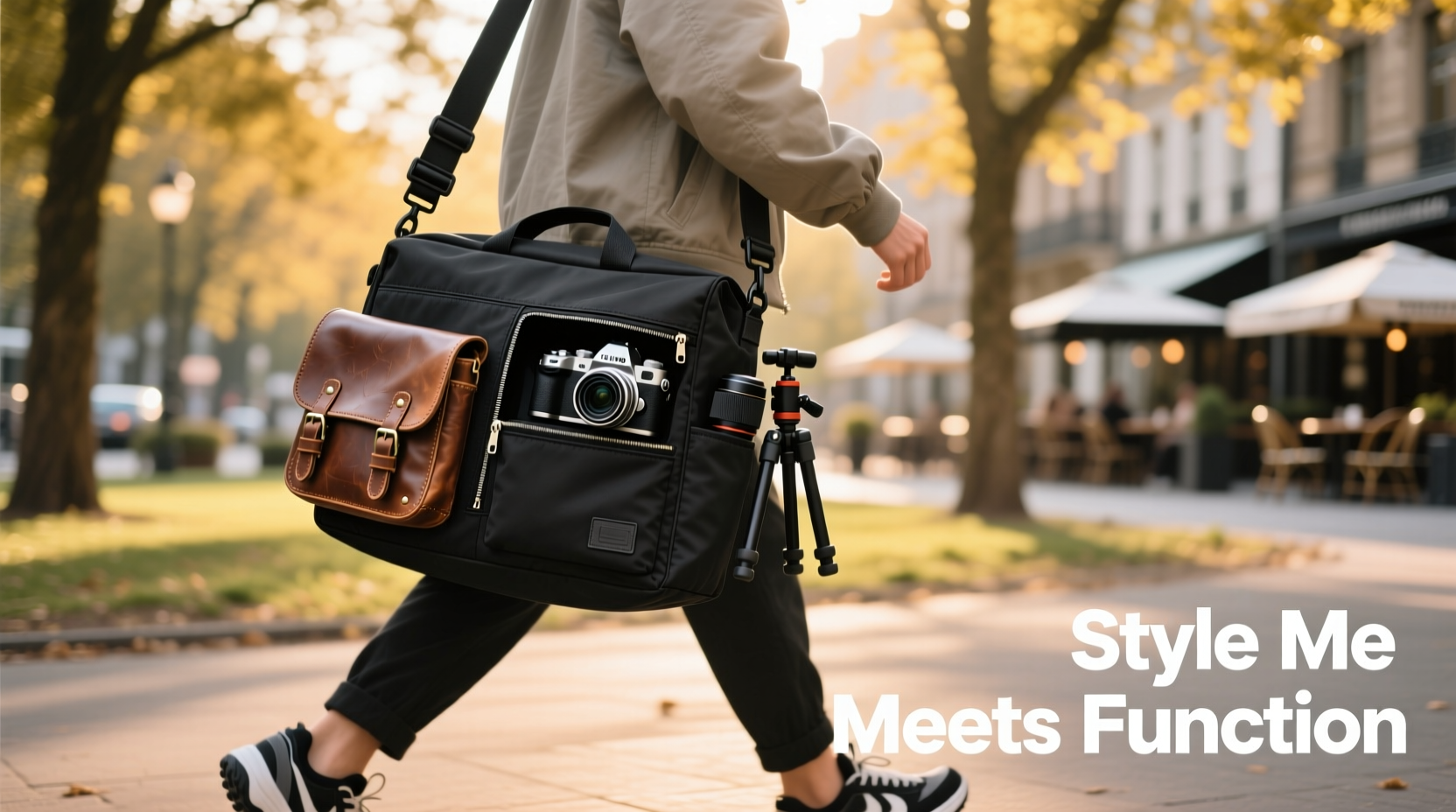 creative ways to style your camera bag for everyday use without sacrificing functionality