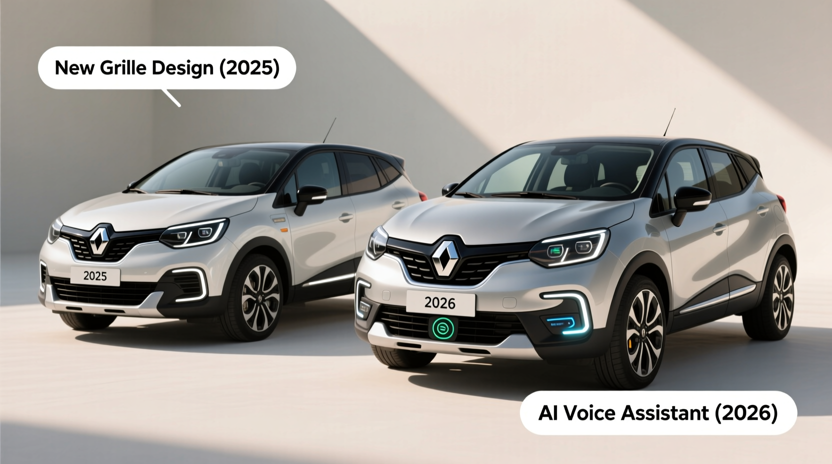 captur 2025 vs 2026