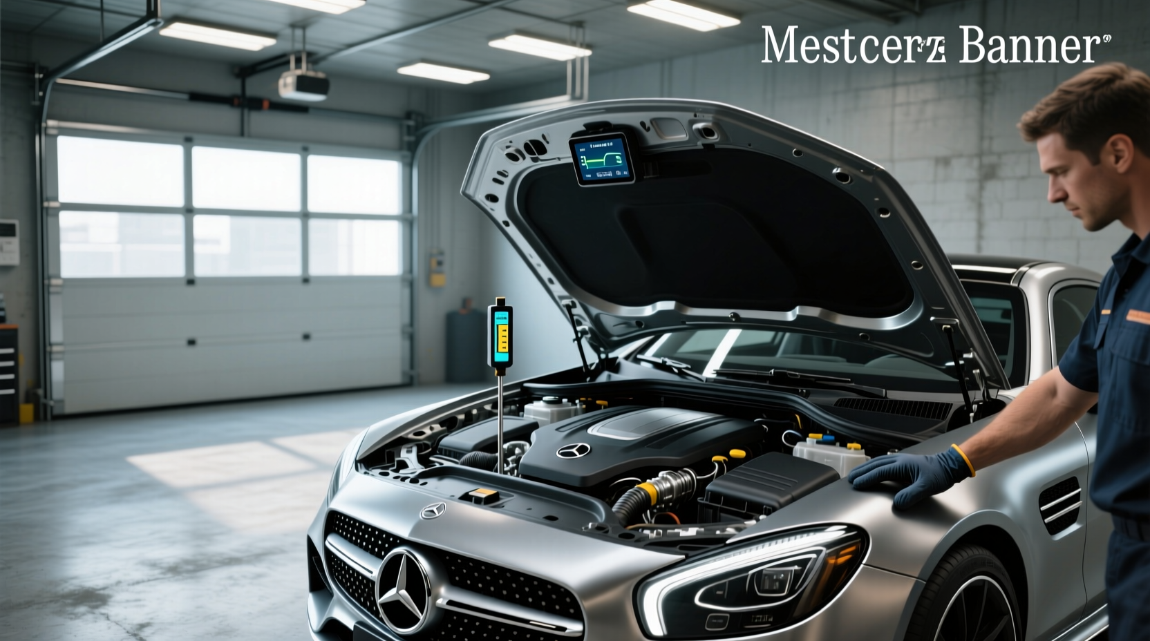 How to Check Mercedes Oil Level Without a Dipstick