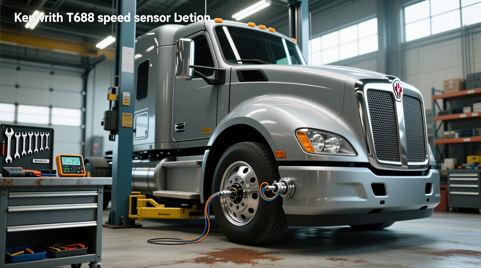 How to Find the Kenworth T680 Speed Sensor Location