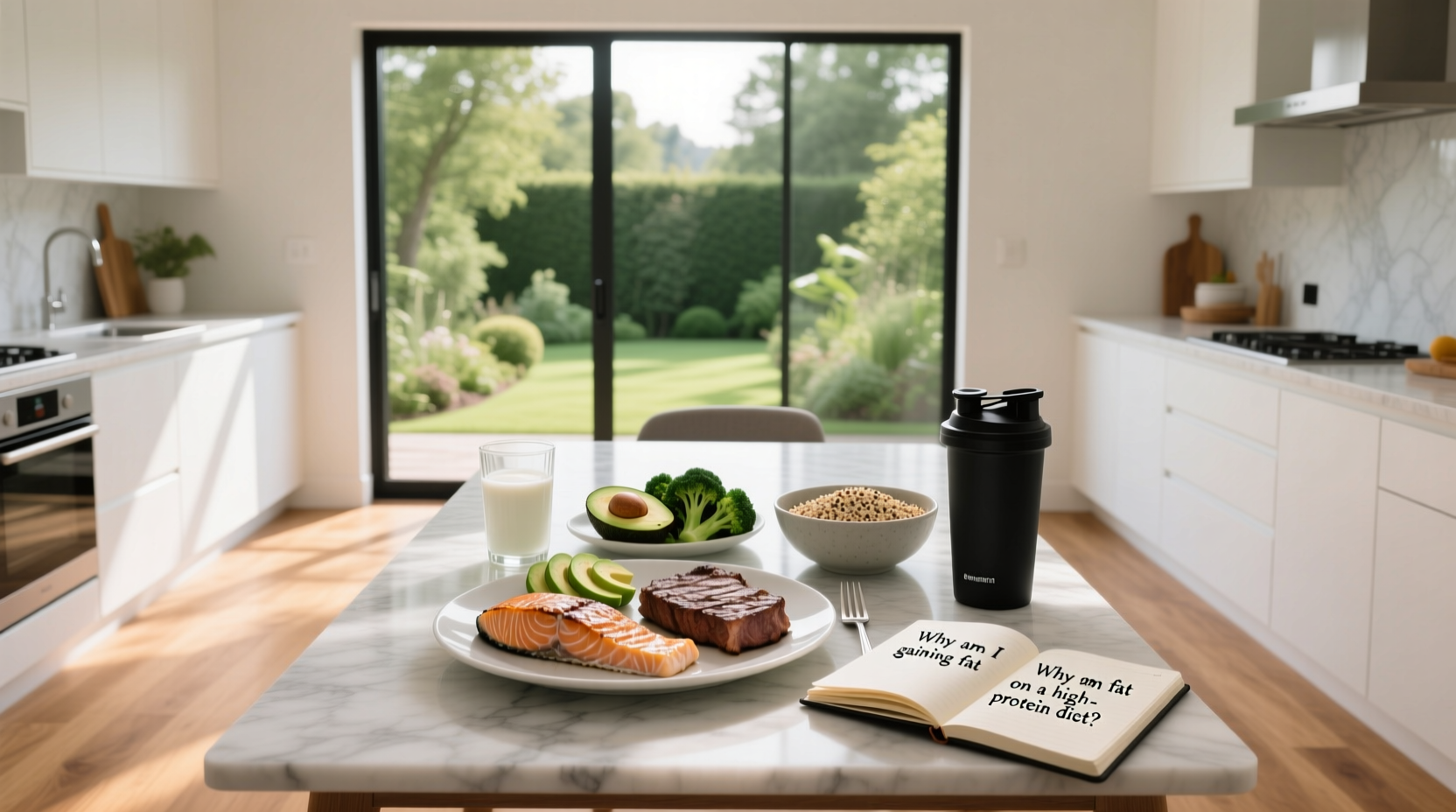 why you're gaining fat on a high protein diet