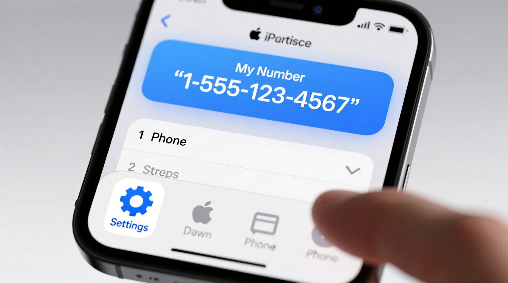 how to easily locate your phone number on an iphone a step by step guide