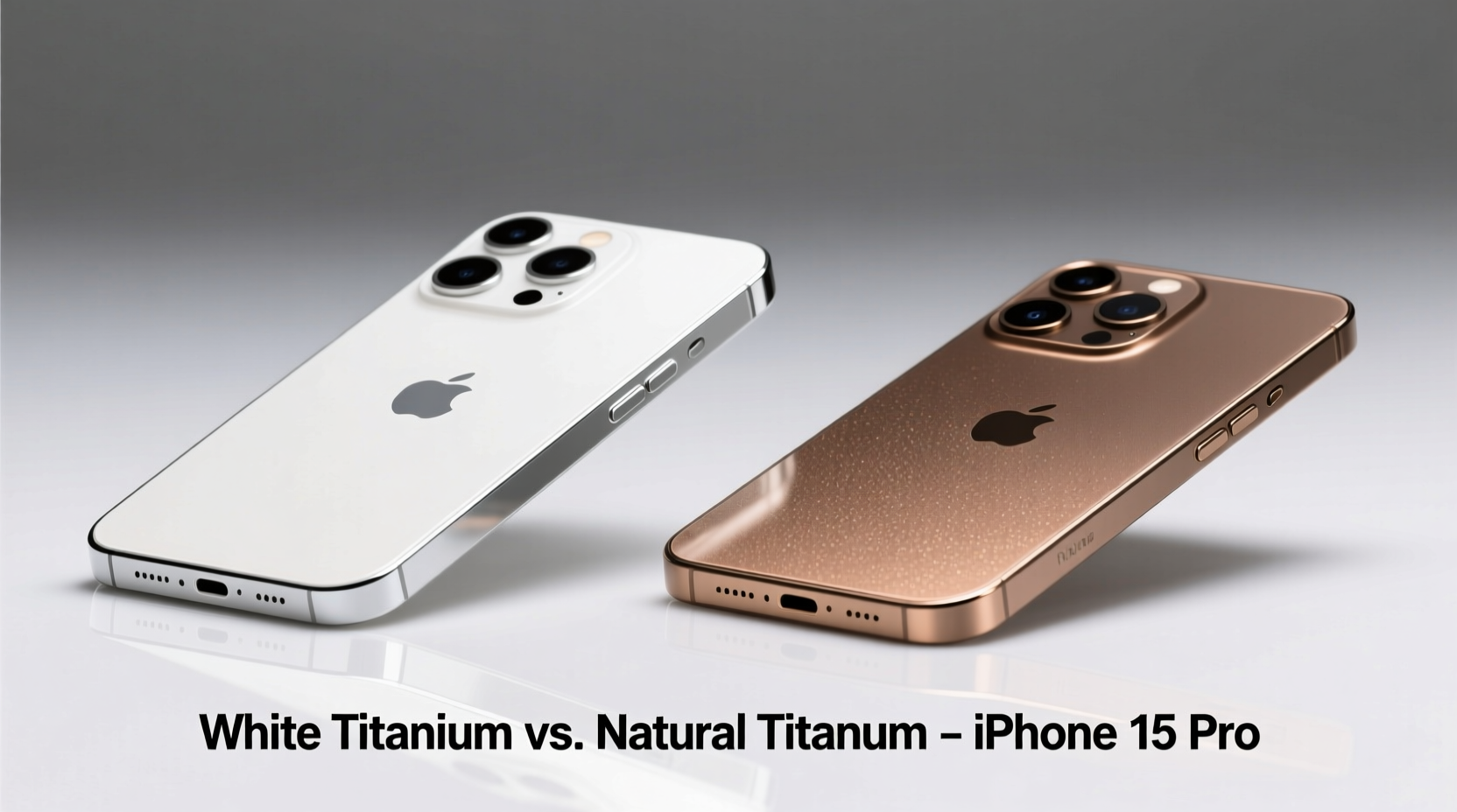iphone 15 pro is the white titanium really that different from the natural titanium
