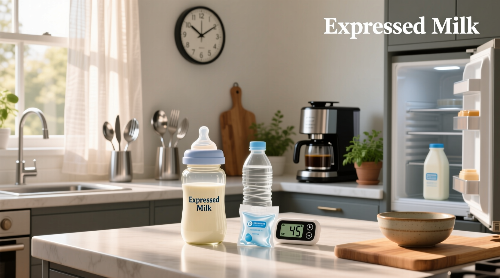 how long can expressed milk sit out safely