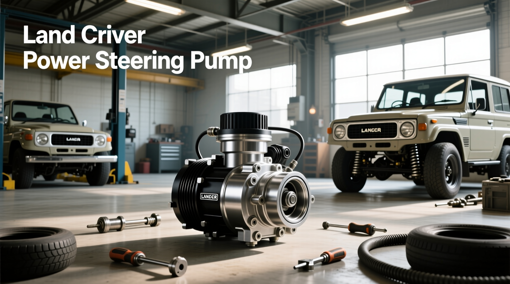 How to Identify and Replace a Failing Land Cruiser Power Steering Pump