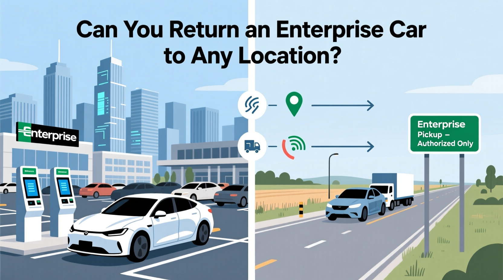 can you return enterprise car to any location