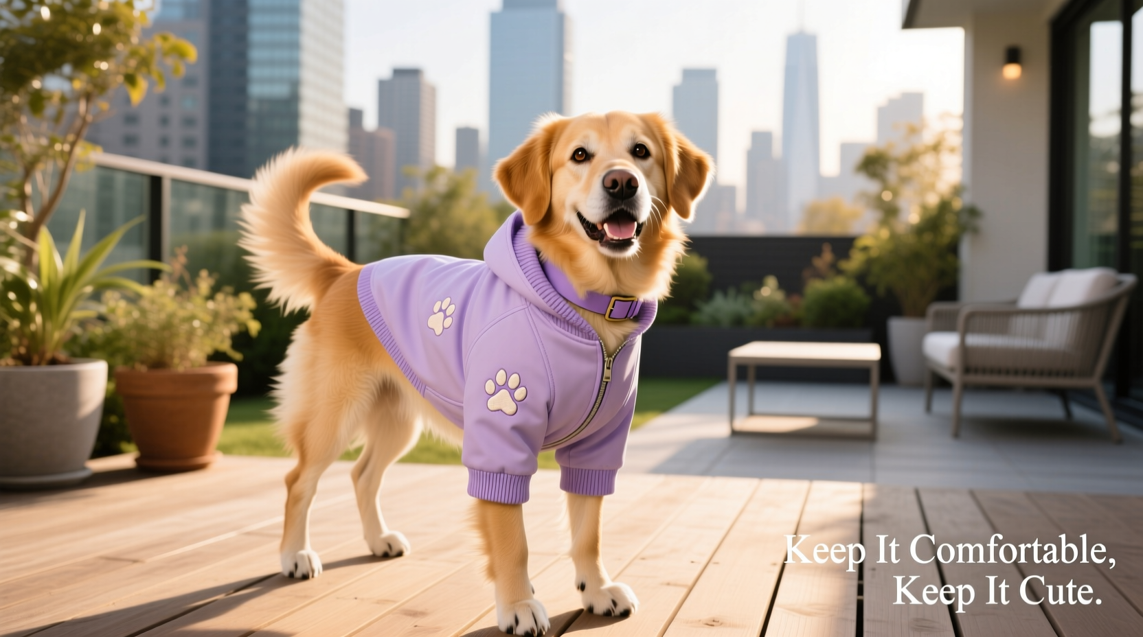 practical tips to keep your dog comfortable and happy in designer clothing