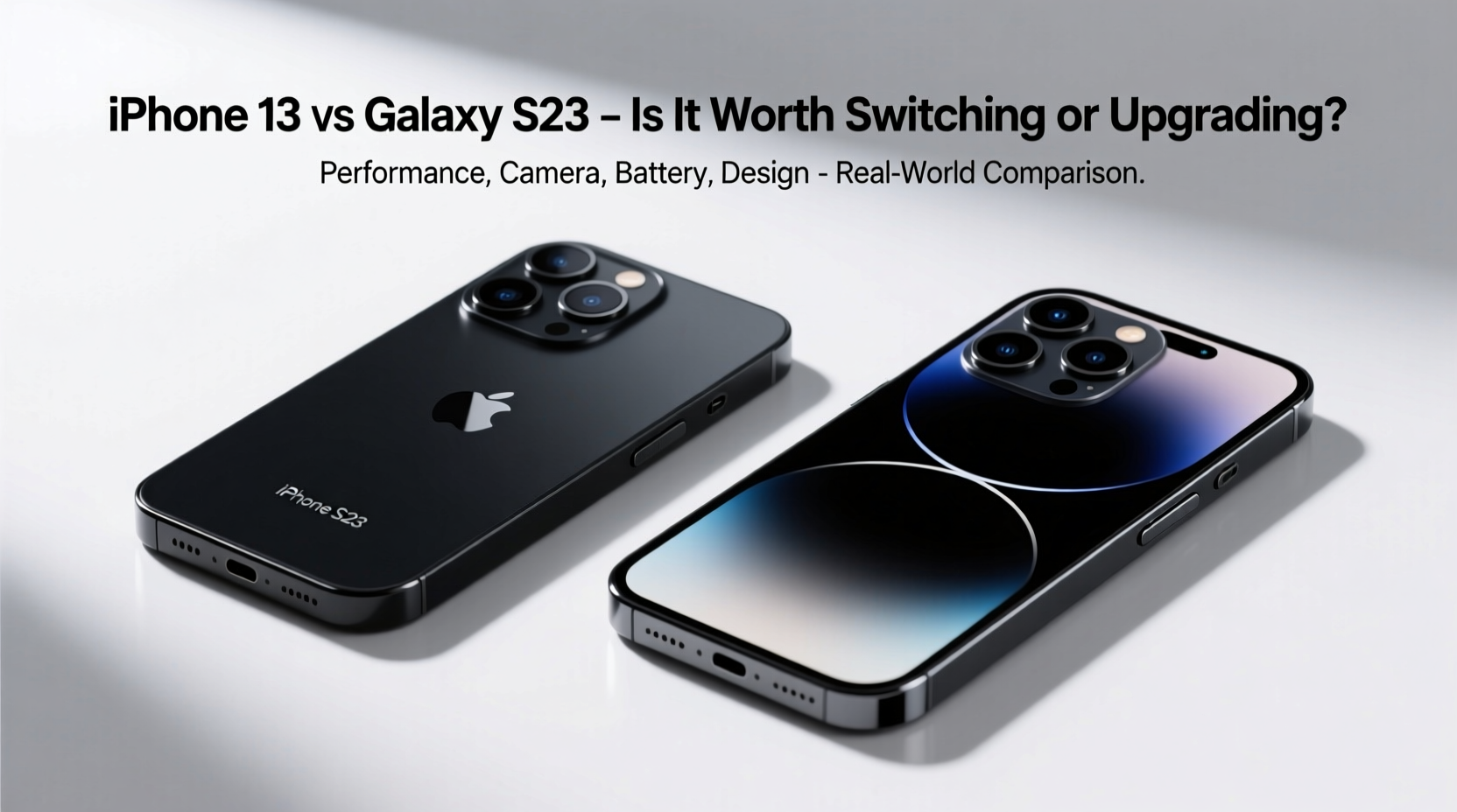 iphone 13 vs galaxy s23 is it worth switching or upgrading