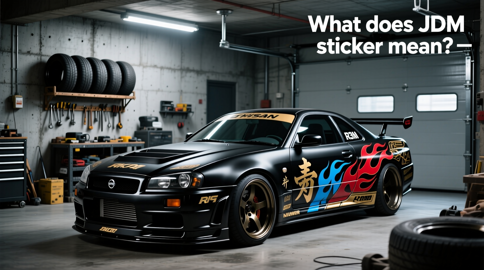 How to choose jdm car sticker,What does JDM sticker mean?