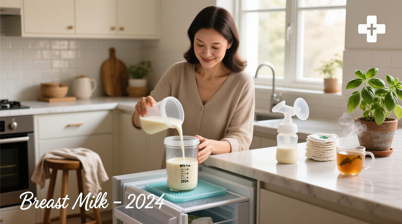 how to freeze breast milk safely