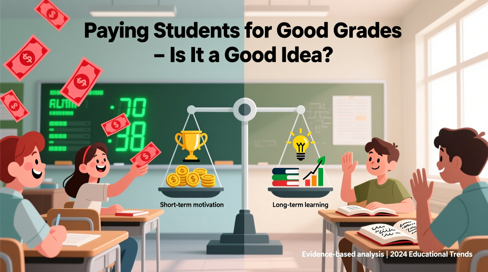 paying students for good grades is it a good idea