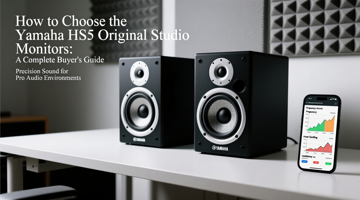 How to Choose the Yamaha HS5 Original Studio Monitors: A Complete