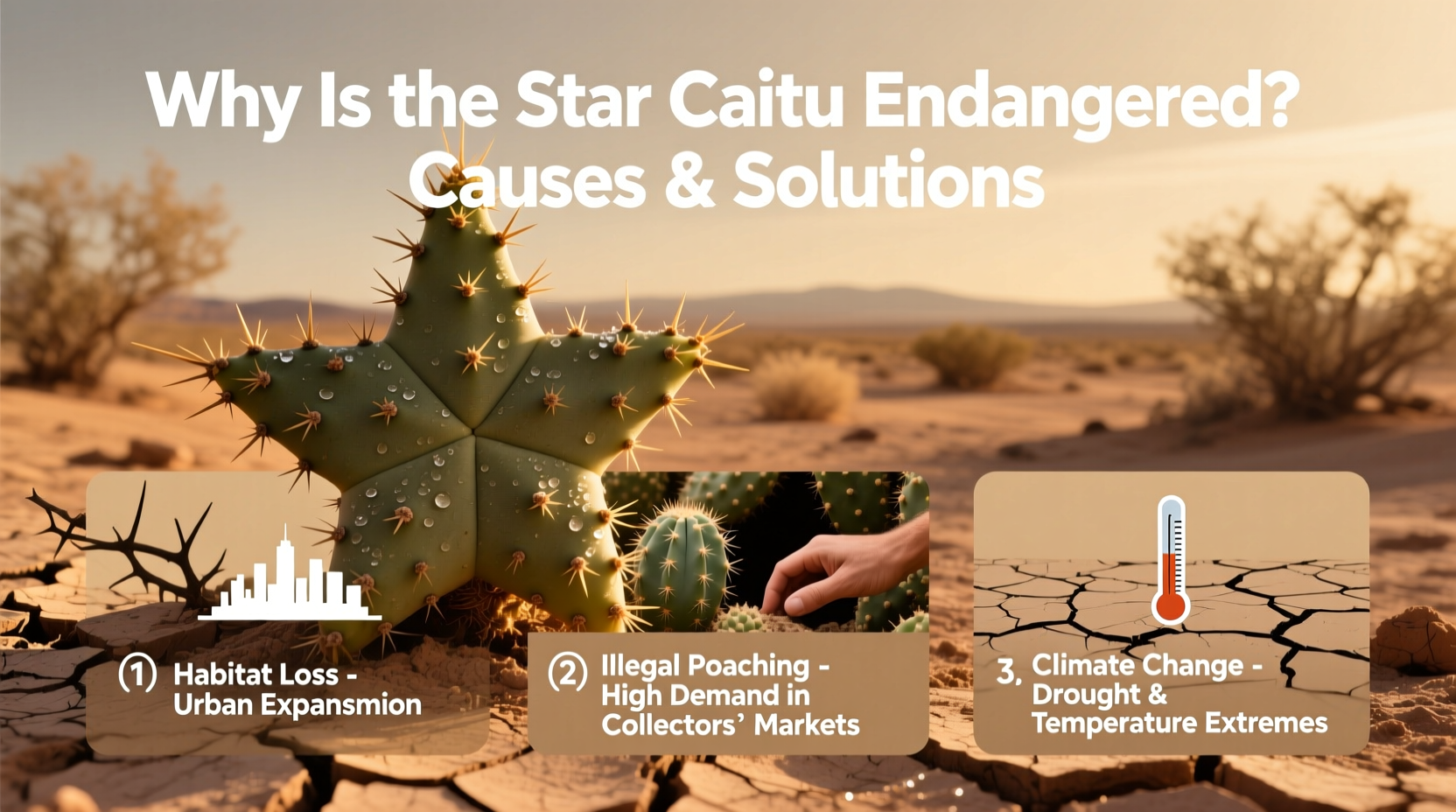 Why Is the Star Cactus Endangered? Causes & Solutions