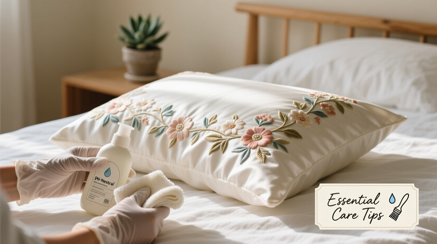 essential tips for cleaning and maintaining delicate pillowcase patterns safely