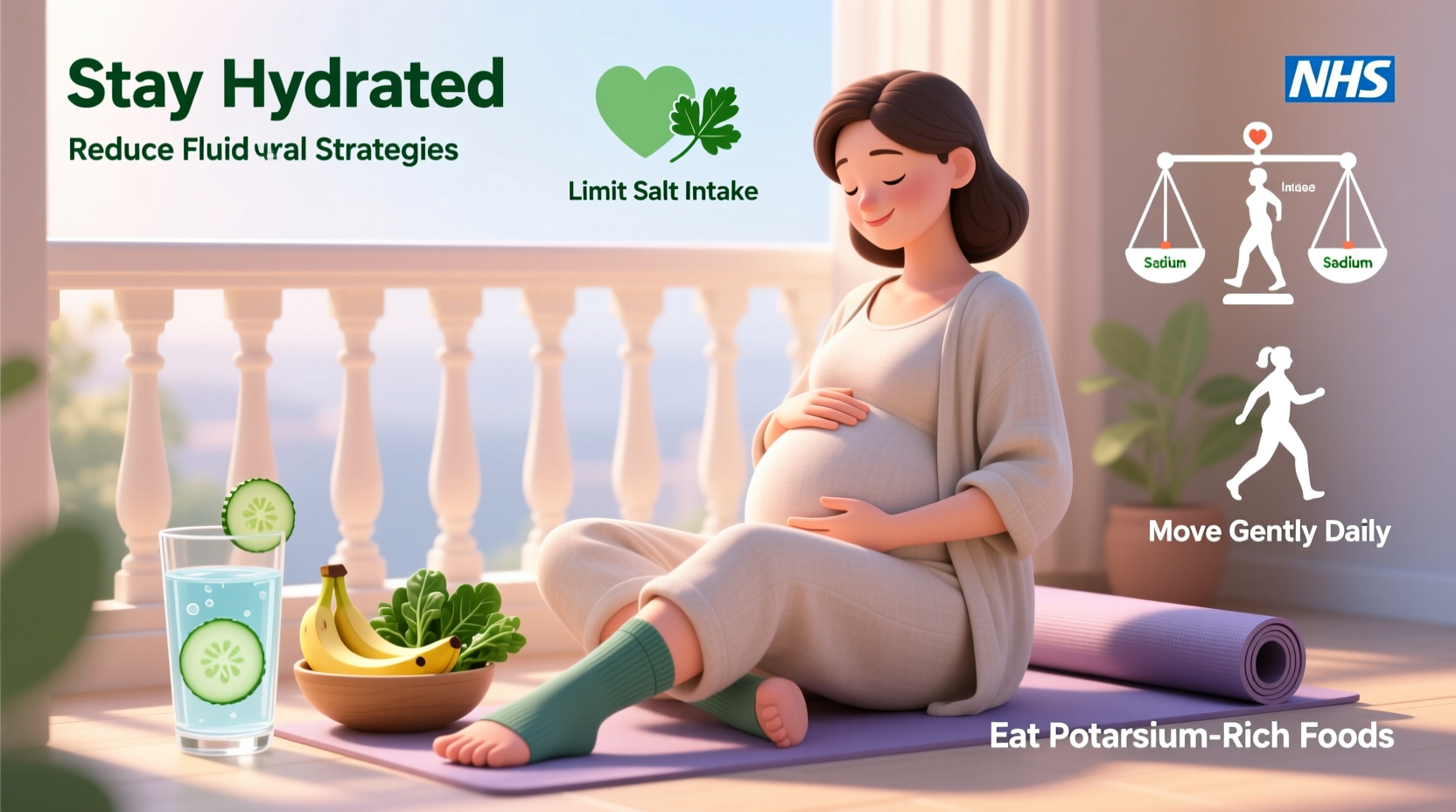 effective strategies to naturally reduce fluid retention during pregnancy