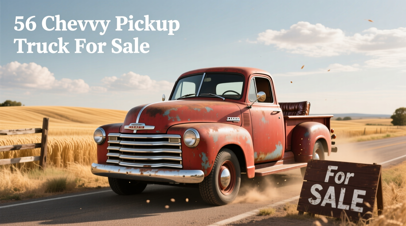 56 chevy pickup truck for sale buying guide