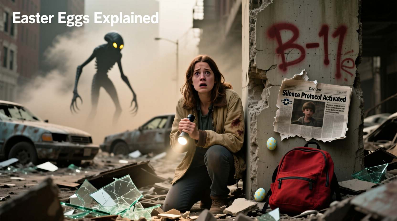 a quiet place day one easter eggs