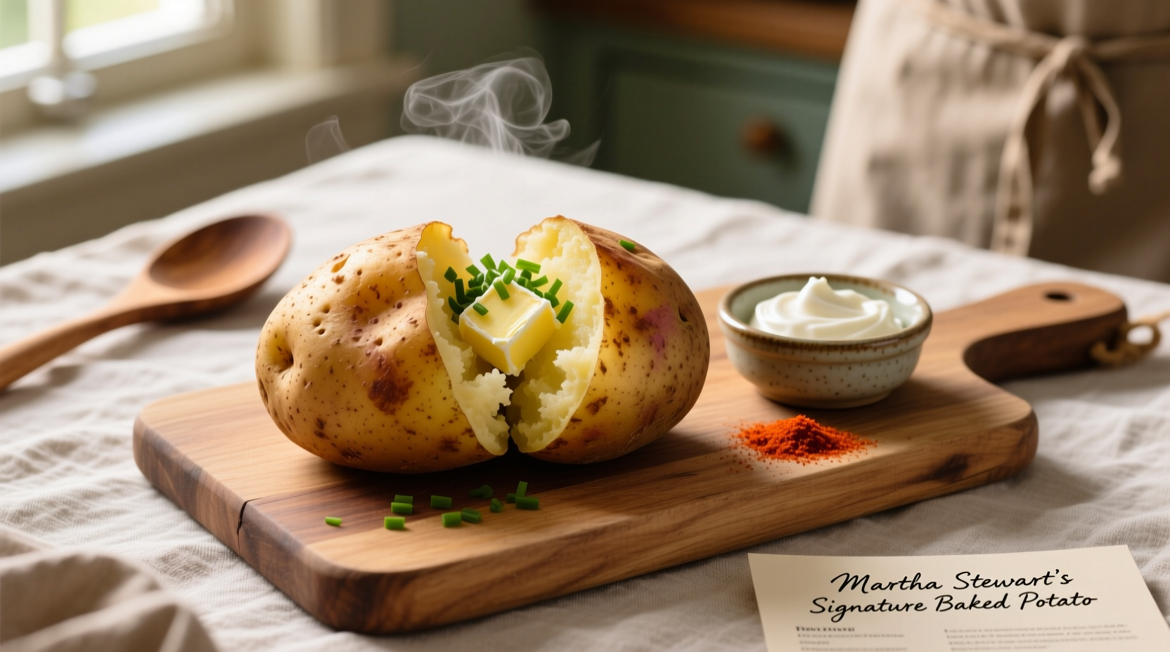 martha stewart baked potato