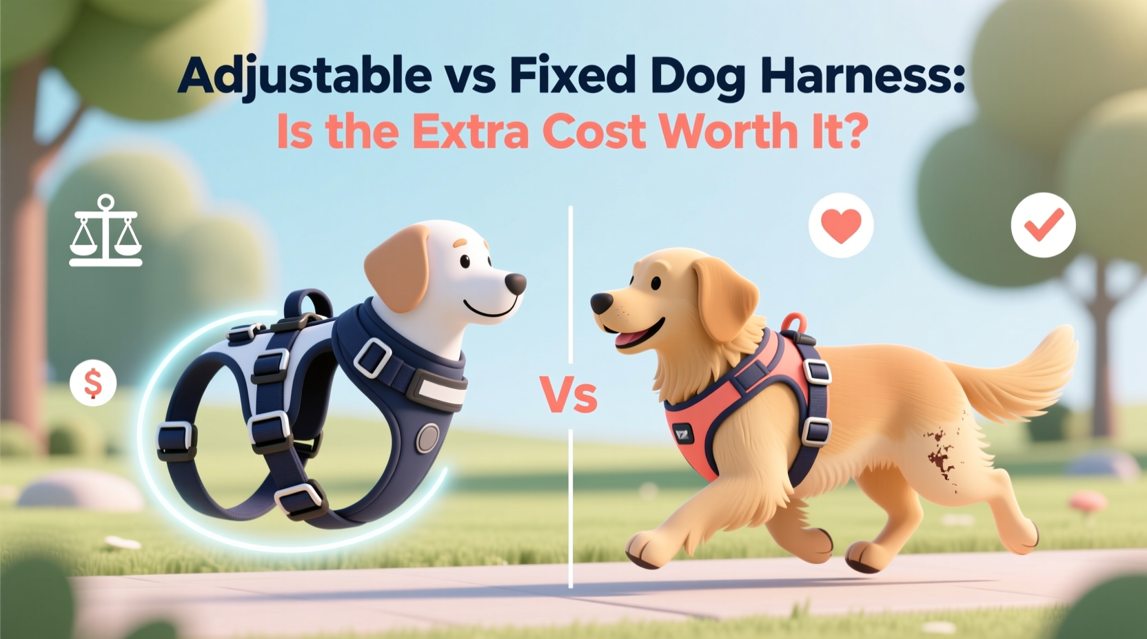 adjustable vs fixed dog harness is the extra cost really worth it for your pup