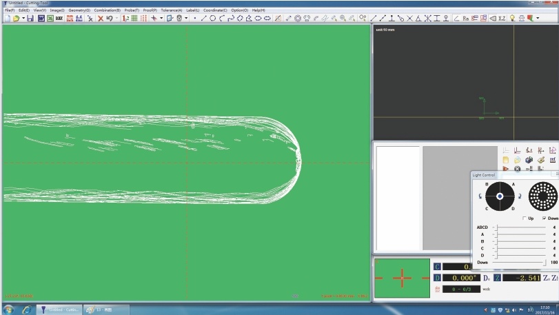 دستگاه اندازه گیری ویدئو ابزار قابل برنامه ریزی مورد استفاده در کارخانه ماشین آلات 5