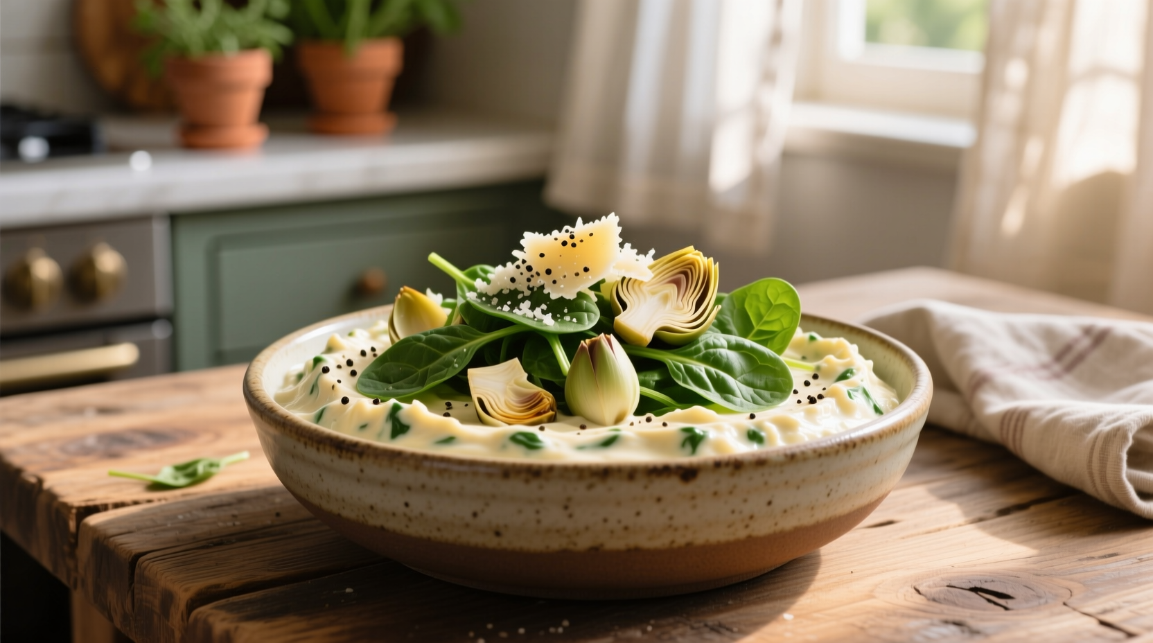 Fresh Spinach Artichoke Dip: Creamy Recipe with Real Spinach