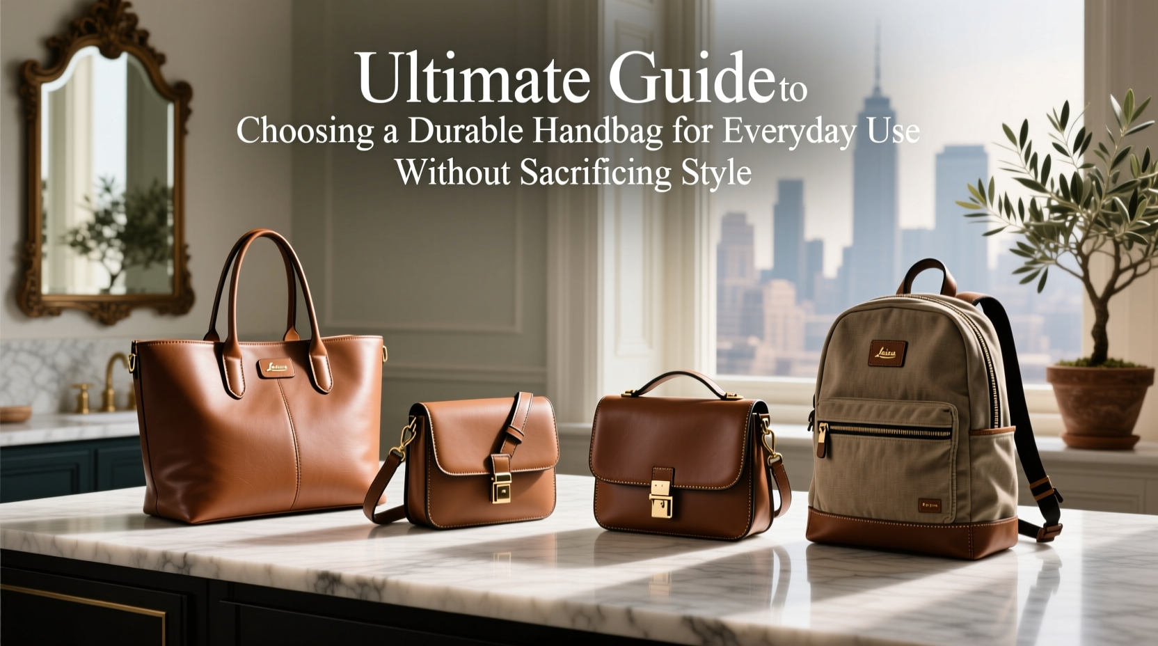 ultimate guide to choosing a durable handbag for everyday use without sacrificing style